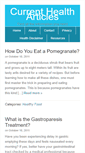 Mobile Screenshot of currenthealtharticles.net